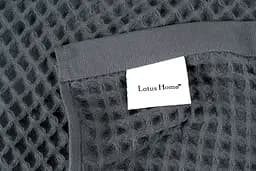 Рушник Lotus Home - Waffle antrasit антрацит 70x140 - мініатюра 4