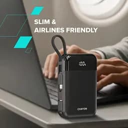 Павербанк Canyon OnPower Black 10 000 mAh / 22.5 Вт (CNS-CPB104B) - мініатюра 9