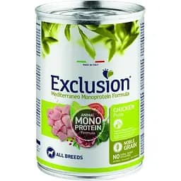 Консерви Exclusion Adult Chicken для дорослих собак усіх порід із куркою 400 г