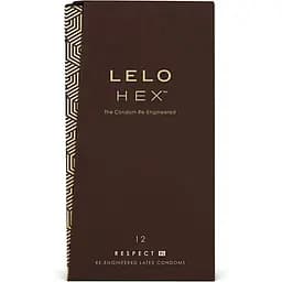 Презервативы Lelo HEX Condoms Respect XL 12