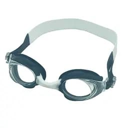 Дитячі окуляри для плавання "Swim Goggles" NE-PL-55-MLT-BK сіро-білий