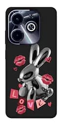 Чехол itsPrint Metal bunny для Infinix Hot 40i
