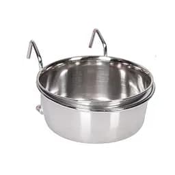 Flamingo Small Animal Bowl фламинго навесная миска для грызунов, кормушка с крючком, нержавеющая сталь S 0.3 л