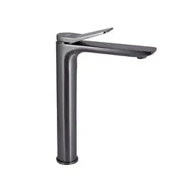Смеситель для умывальника Qtap Presto высокий QTPRE269GRP45582 Graphite Графит