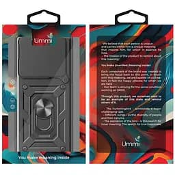 Чохол Ummi Camshield Serge Ring для Xiaomi 15T Pro Чорний / Black - мініатюра 3