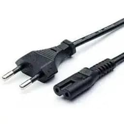 Кабель питания Atcom 2-контактный mark 0.5 мм on cable CEE 7/16 IEC C7 2 pin 1.8 м