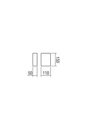 Бра Redo MATCH AP LED 6W IP20 MB (5.1.2) 01-1448 - мініатюра 2