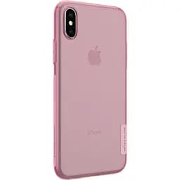 Чохол-накладка Nillkin TPU Nature Case Apple iPhone X Pink - мініатюра 6
