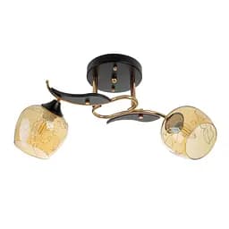 Люстра потолочная Brille в коридор E27 60W BK (LK-703S/2)