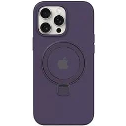 Чохол Silicone Case Full Protective with Ring для Apple iPhone 14 Pro 6.1 Purple