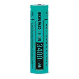 Акумулятор Videx Li-Ion 18650 3400mAh без захисту, Bulk 100/600