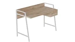 Письмовий стіл Ferrum-decor 750x1200x600 Білий метал ДСП Дуб Сан-Марино 32 мм (FRD-103458)