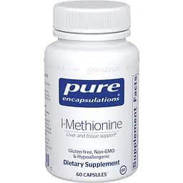L-метионин Pure Encapsulations l-Methionine 60 капсул