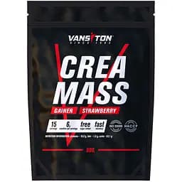 Гейнер Vansiton Creamass Strawberry 900 г