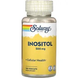 Інозитол Solaray Inositol 500 мг 100 капсул