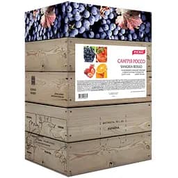 Напій винний Picnic Сангрія Россо з соком полуниці та апельсина солодкий червоний 7% 10 л