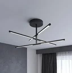 Потолочная люстра MJ-Light KONO 36W 3200K BK 15001