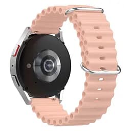 Ремінець Hump для Samsung Galaxy Watch 3 41mm - рожевий ширина кріплення 20мм силікон Watchbands (W23-1WB21134651) - мініатюра 2