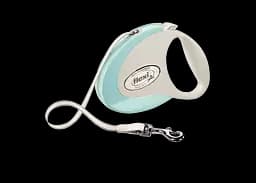 Поводок-рулетка Flexi Style M, для собак до 25 кг, лента 5 м, мятный (COM.251.Mi)