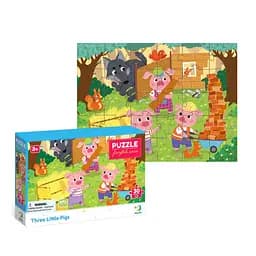 Дитячий пазл "Троє поросят" DoDo Toys 300695, 30 елементів - мініатюра 2