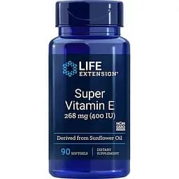 Вітамін E Life Extension Super Vitamin E 268 мг 90 гелевих капсул