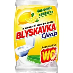 Освіжаючий засіб для унітазу Blyskavka Clean Лимонна свіжість