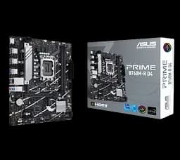 Материнська плата Asus B760M-R Prime D4 LGA 1700 (PRIME B760M-R D4)
