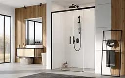 Душові двері Radaway Idea Black DWD 140 см 387124-54-01 - мініатюра 4