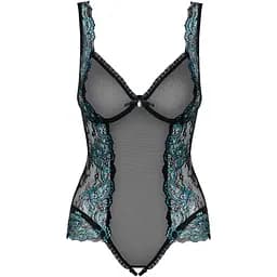 Сетчатое боди на косточках Obsessive Amanta teddy S/M