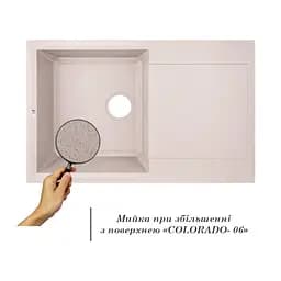 Кухонна мийка Lidz 790x495/230 COL-06 (LIDZCOL06790495230) - мініатюра 3