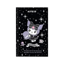 Блокнот Kite А6 Kuromi, тверда обкладинка, 80 аркушів, клітинка (HK24-199-1) - мініатюра 1