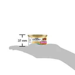 Упаковка вологого корму для котів Gourmet Gold Подвійне задоволення з кроликом та печінкою 2.04 кг (85 г x 24 шт.) - мініатюра 5