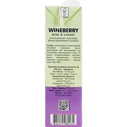 Уцінка. Напій винний WineBerry Wine & Cherry винно-вишневий з соком червоне напівсолодке 1 л  - мініатюра 6