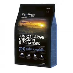 Сухий корм Profine Junior Large Breed 3 кг з куркою та картоплею для цуценят великих порід