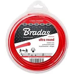 Волосінь для тримера Bradas ULTRA "коло" 2,7мм х 80м ZUO27045B