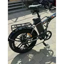 Електровелосипед Crosser Comp фетбайк 350W 12Ah чорний із синім - мініатюра 4