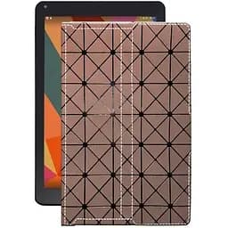 Чохол StatusCASE з екошкіри для планшету Sigma Tab A102 Коричневий ромб