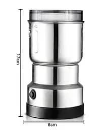Електрична кавомолка Domotec MS-7114 200Вт нержавіюча сталь - мініатюра 2