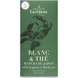 Шоколад Cafe-Tasse білий з зеленим чаєм матча 85 г (766979)