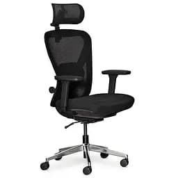 Крісло Mealux Q1 Air Fabric Black (арт HF-Q1 F/B)