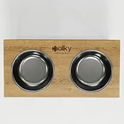 Hollky Base XL40 — миски на підставці для великих собак (2 × 1,8 л, висота 40 см) - мініатюра 5