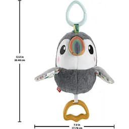 Іграшка-підвіска м'який тукан Fisher-Price, з рухом (HNX66) - мініатюра 2