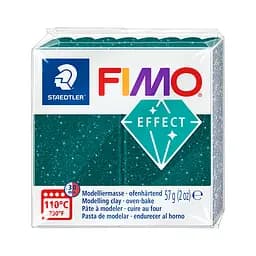 Пластика Effect Зелена галактика 57г Fimo