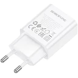 МЗП Borofone BA110A Lemi 7.5W (1USB-A) White - мініатюра 3