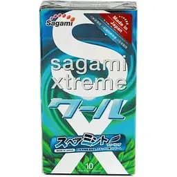 Презервативи латексні Sagami Xtreme Spearmint №10