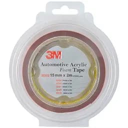 Скотч двосторонній 3М — Стрічка клейка 2 метри завширшки 15 мм темно-сіра