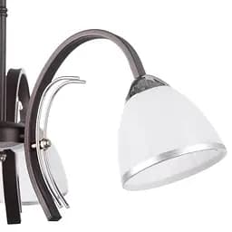Люстра стельова Brille в спальню E27 60W BR (LK-548C/3) - мініатюра 3
