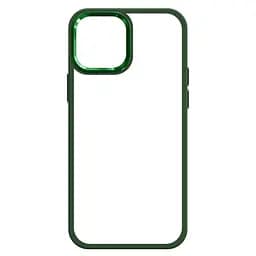 Чехол для Apple iPhone 14, UNIT2, зеленый, ударопрочный, прозрачный противоударный чехол-накладка из TPU и поликарбоната (PC), с защитными бортиками, защита всего корпуса от ударов и царапин, ArmorStandart (ARM69940) - мініатюра 2