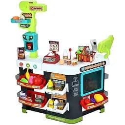 Ігровий набір 922-202 Магазин з прилавком, касою і продуктами 81 предмет зі звуком і світлом
