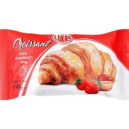Круасан Lukas з полуничним наповнювачем 45 г